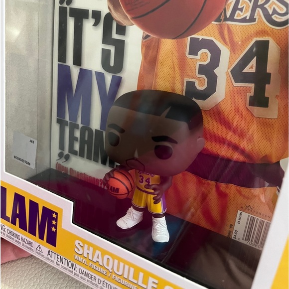 NWB - Funko Pop! Magazine Slam Shaquille O’Neal #02 - Picture 3 of 6